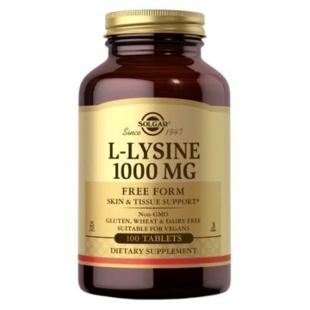 SOLGAR L-lizin 1000 mg (100 tabletta)