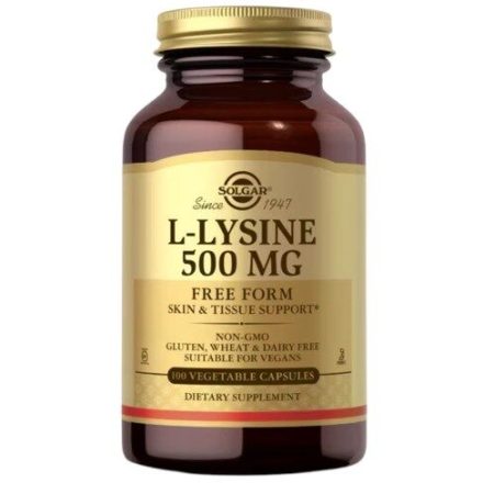 SOLGAR L-lizin 500 mg (100 kapszula)