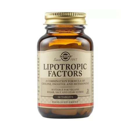 SOLGAR Lipotróp faktorok (50 tabletta)