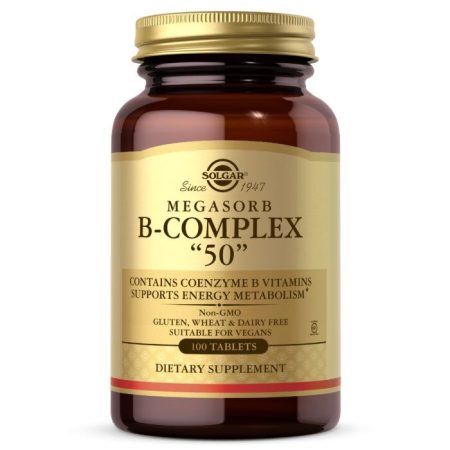 SOLGAR Megasorb B-komplex 50 (100 tabletta)