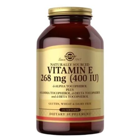 SOLGAR E-vitamin keverék 268 mg (400 NE) (250 lágykapszula)
