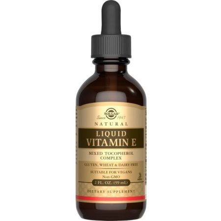 SOLGAR E-vitamin természetes folyadék (59 ml / 2 fl. oz.)