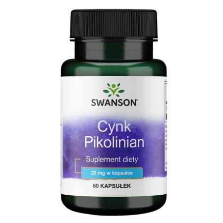 SWANSON Cink (pikolinát) 22 mg