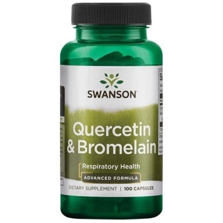 SWANSON Kwercetyna i Bromelina 100 kaps
