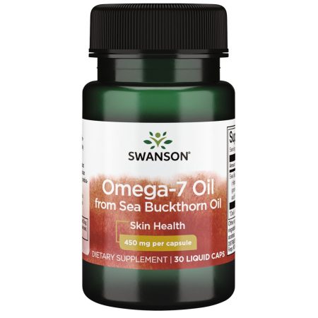 SWANSON Omega-7 olaj - homoktövisből nyert olaj