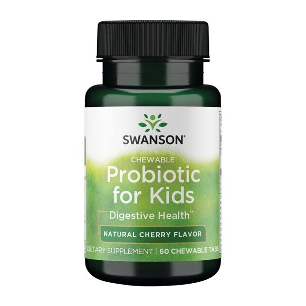 SWANSON Probiotyki dla dzieci do ssania 60tab