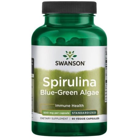 SWANSON Spirulina standaryzowana 90 kaps