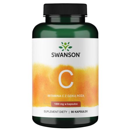 SWANSON C-vitamin 1000 + vadrózsa 90 kapszula
