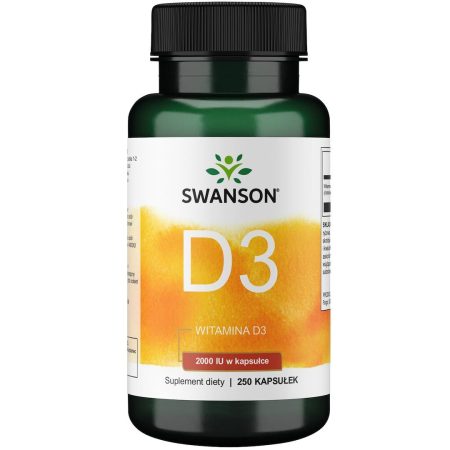 SWANSON D-3-vitamin 2000 NE 250 kapszula