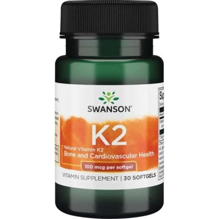 SWANSON Természetes K2-vitamin 100 mcg