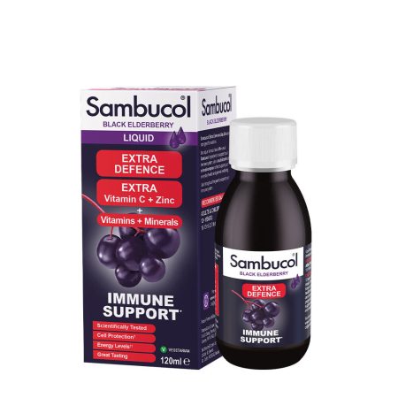 Sambucol Extra Defence folyadék (120 ml)