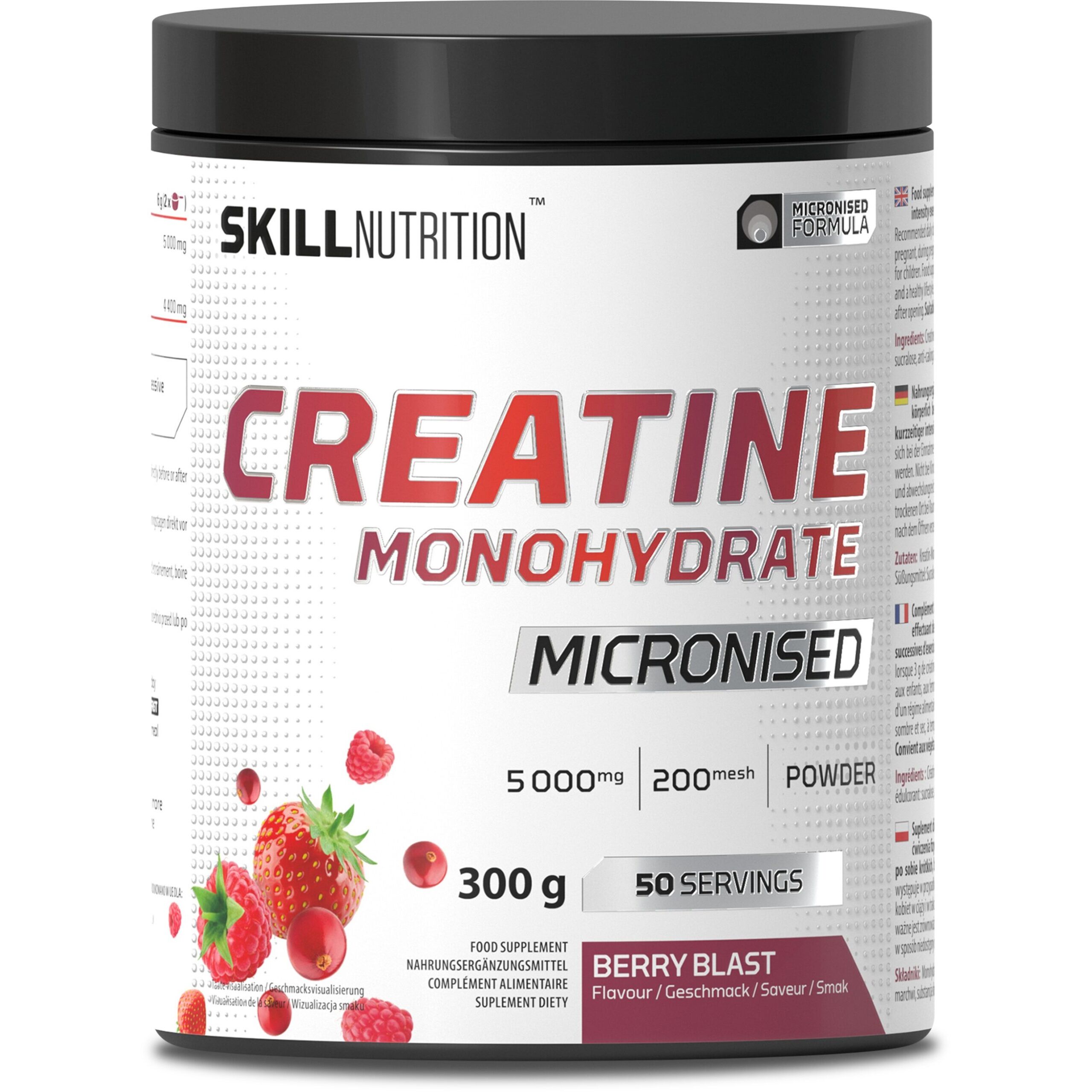 Skill Nutrition - Ízesített mikronizált kreatin-monohidrát