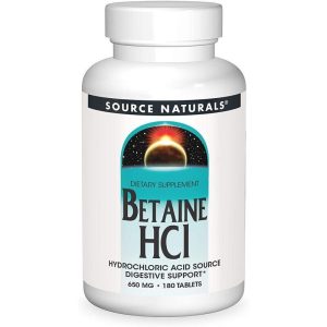 Source Naturals Betain-HCl 650 mg