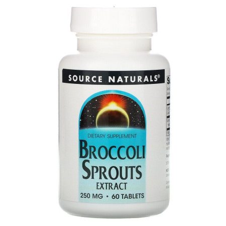 Source Naturals brokkoli hajtás kivonat 250 mg - 60 tabletta