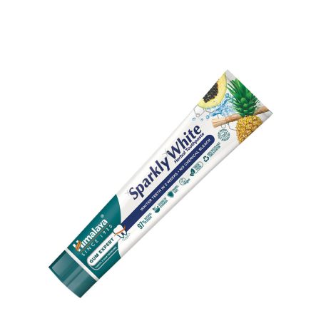 Csillogó fehér gyógynövényes fogkrém - 75 ml.