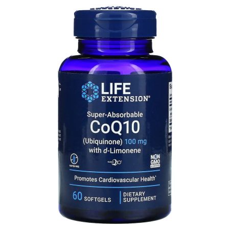 Kiválóan felszívódó CoQ10 (ubikinon) d-limonénnel