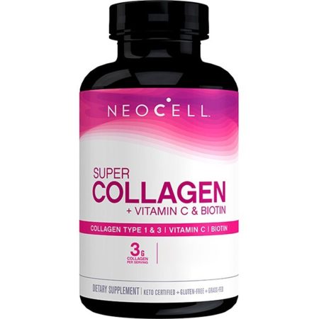 Super Collagen + C-vitamin és biotin - 180 tabletta