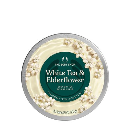 The Body Shop fehér tea és bodzavirág testápoló vaj (200 ml)