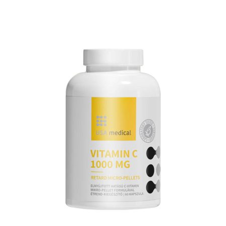 Amerikai gyógyászati minőségű C-vitamin 1000 mg (60 kapszula)
