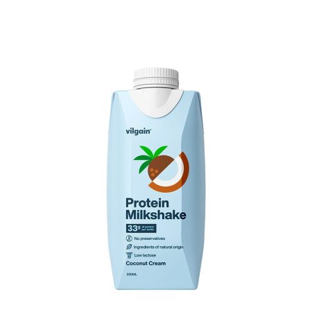 Vilgain fehérjeturmix kókuszkrém ízű (330 ml)