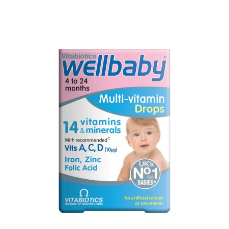 Vitabiotics Wellbaby multivitamin cseppek (30 ml)