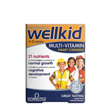 Vitabiotics Wellkid rágótabletták (30 tabletta)