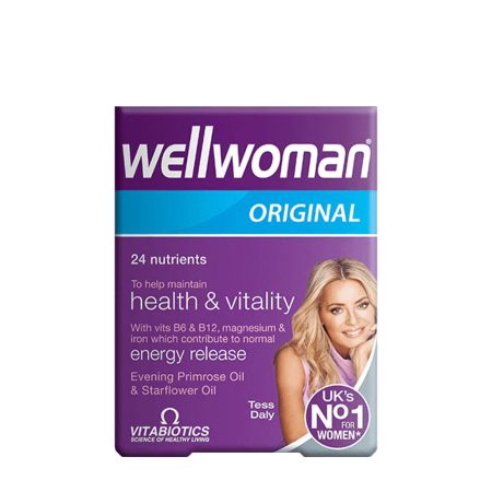 Vitabiotics Wellwoman Original - Multivitamin nőknek (30 kapszula)