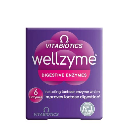 Vitabiotics Wellzyme Digestive Enzymes (60 Capsules)