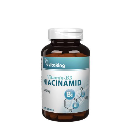 Vitaking B3 niacinamid 500 mg (100 tabletta)