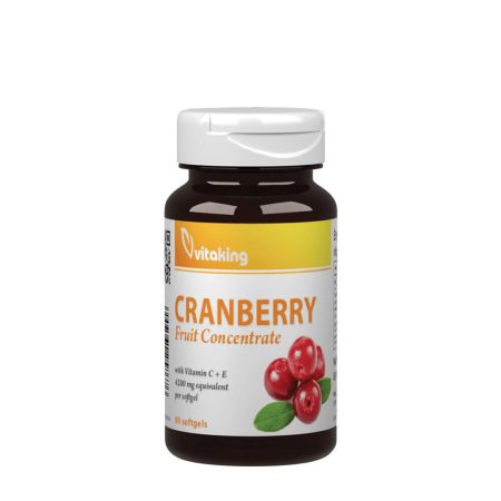 Vitaking Cranberry Fruit Concentrate + C + E 4200 mg (90 Softgels)