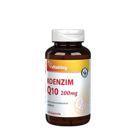 Vitaking Fermented Plant-Based Coenzyme Q10 200 mg (120 Capsules)