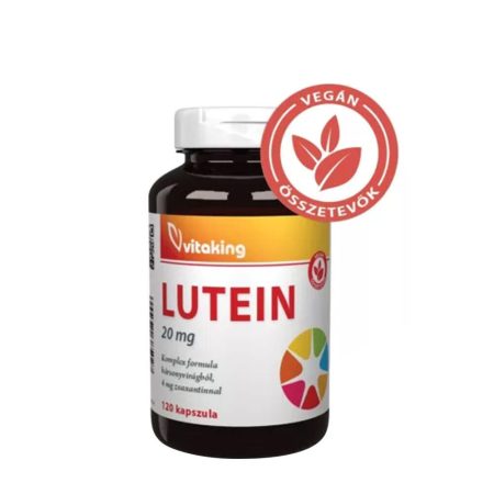 Vitaking Lutein 20 mg + 4 mg zeaxantin (120 kapszula)