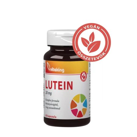 Vitaking Lutein 20 mg + 4 mg zeaxantin (60 kapszula)