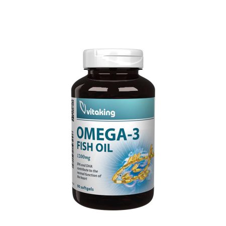 Vitaking Omega-3 1200 mg (90 lágykapszula)