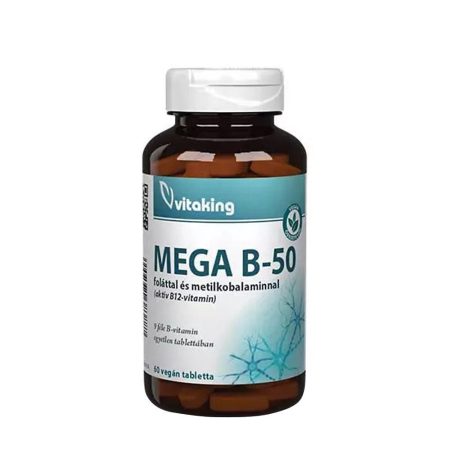 Vitaking Vitamin B-50 Complex (60 Tablets)