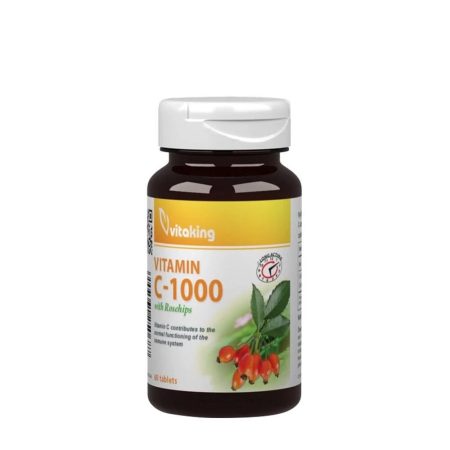 Vitaking Vitamin C-1000 Time Release with Rosehips (60 Tablets)