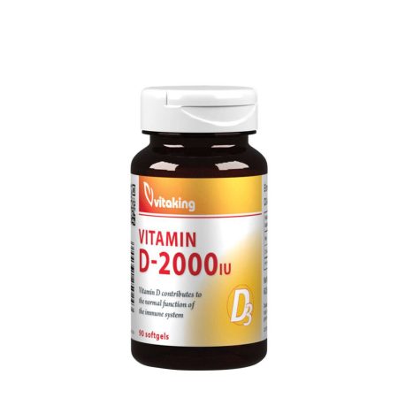 Vitaking D-vitamin 2000 (90 lágykapszula)
