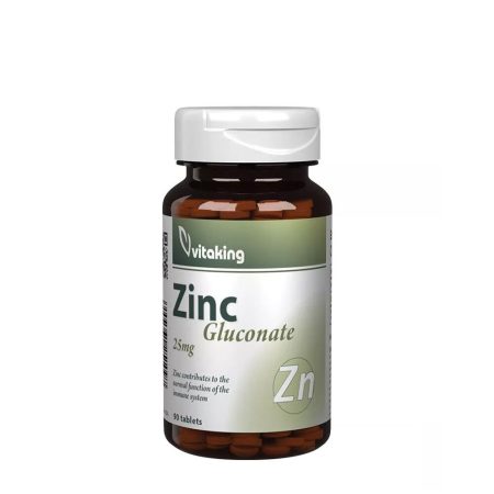 Vitaking cink-glükonát 25 mg (90 tabletta)