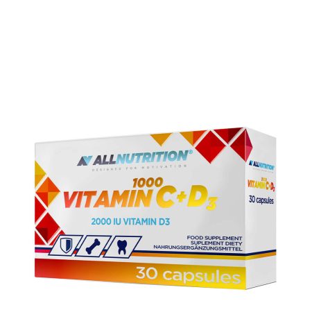 C-vitamin 1000 + D3 - 30 kapszula