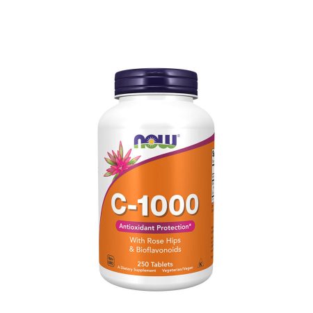 C-vitamin-1000 csipkebogyóval és bioflavonoidokkal - 250 tabletta