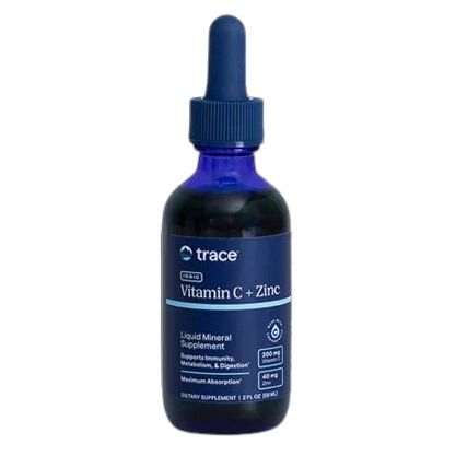 C-vitamin + ionos cink (59 ml / 2 fl. oz.) - Trace Minerals