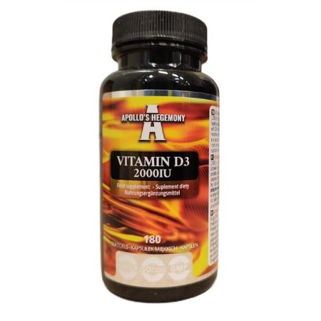 D3-vitamin 2000 NE - 180 lágykapszula