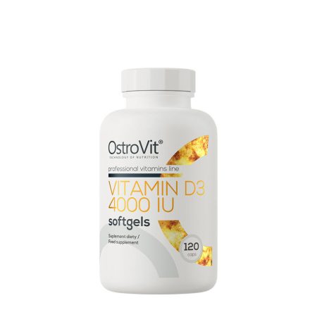D3-vitamin 4000 - 120 lágykapszula