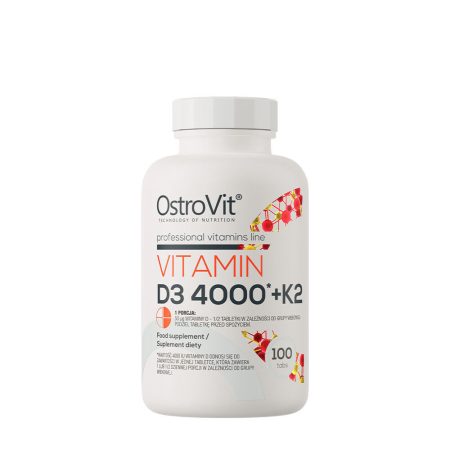 D3-vitamin 4000 + K2 - 100 tabletta