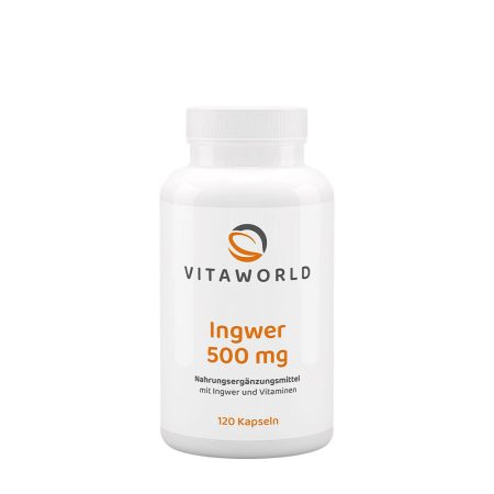 Vitaworld Gyömbér 500 mg - 120 kapszula