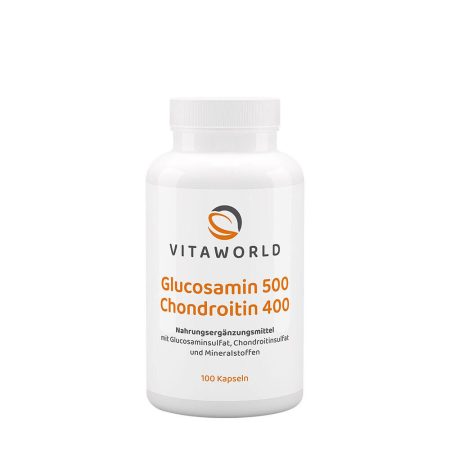Vitaworld Glükózamin 500 + Kondroitin 400 (100 kapszula)