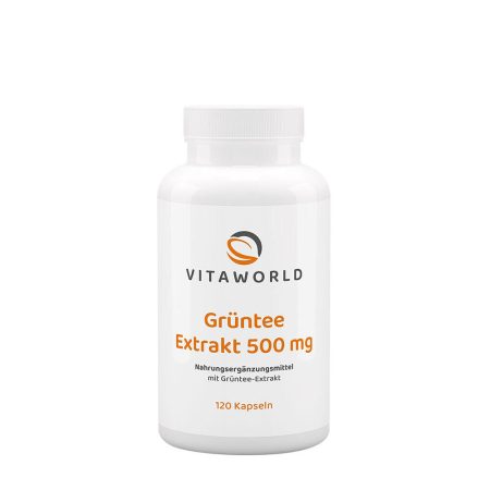 Vitaworld zöld tea kivonat 500 mg (120 kapszula)