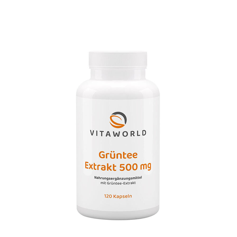 Vitaworld zöld tea kivonat 500 mg (120 kapszula)