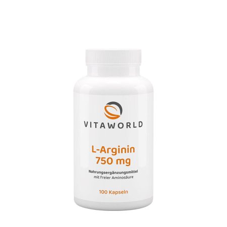 Vitaworld L-arginin 750 mg (100 kapszula)