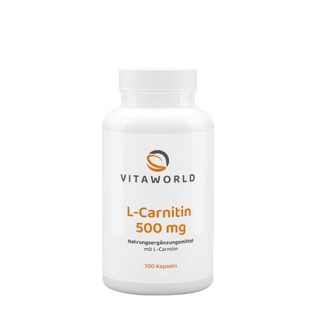 Vitaworld L-karnitin 500 mg (100 kapszula)